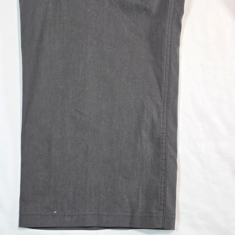 BC Clothing Mens Convertible Cargo Pants Gray Zip Off Hiking Shorts L 30 Stretch - Picture 2 of 16